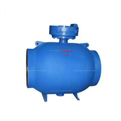 Karbonli po'latdan to'liq payvandlangan shar valflari